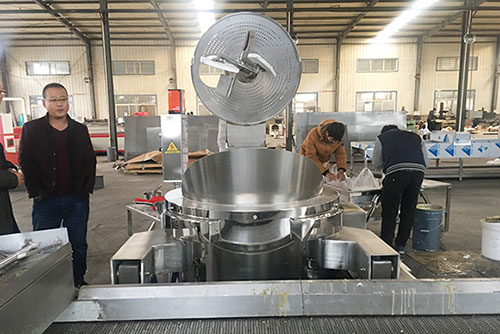 爆米花機(jī)試驗現(xiàn)場